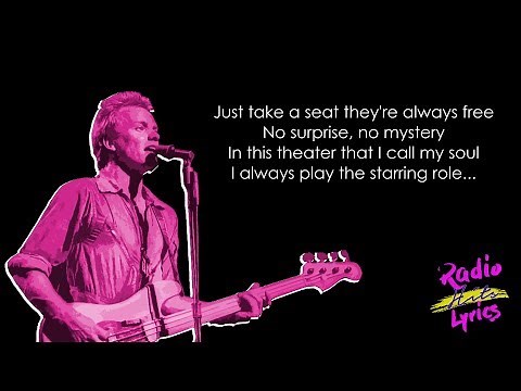 The Police - So Lonely (Lyrics)