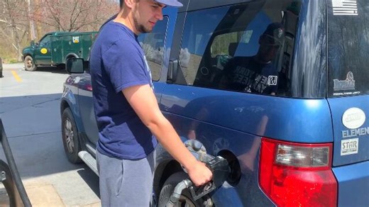 Gas prices in Roanoke fell nearly a penny per gallon in the last week, per Gasbuddy
