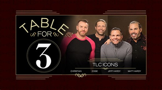 FULL EPISODE: Hardy Boyz and Edge & Christian talk TLC | Table for 3