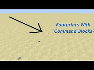 Minecraft: Command Blocks - Footprints