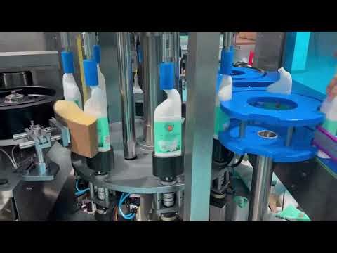 YD Pack Rotary OPP Label Automatic Flat Labeling Machine