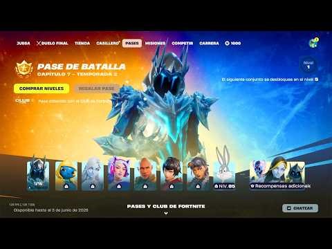 PASE DE BATALLA COMPLETO DE LA TEMPORADA 2 CAPITULO 7 DE FORTNITE ...!!