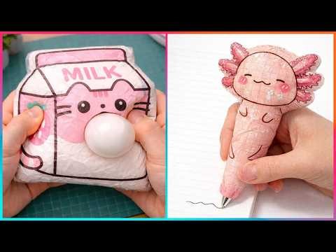Cute Squishies & Fun Fidgets You Can Make When Bored ▶ 2