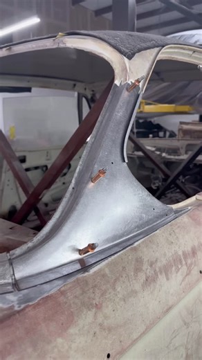 Kairat Bissenov on Instagram: "Making of C pillar replacement patch for ‘69 BMW. I think I got in the groove with this project 😌 nobody can stop me now! #autobodyrepair #autobodyshop #classicbmw #metalshaping #autobody"