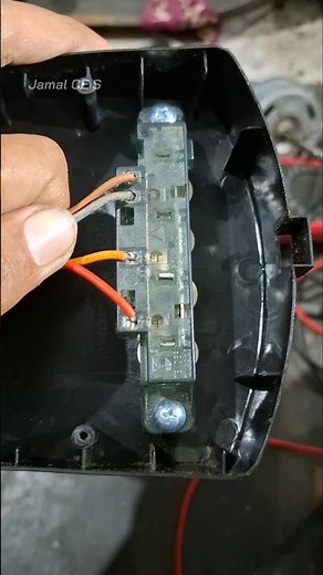 How to Remove Speed Wires from a Push Button Fan Switch #electricfan #wire #ventilador #reparación