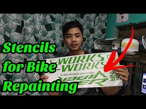 STENCILS FOR BIKE REPAINTING