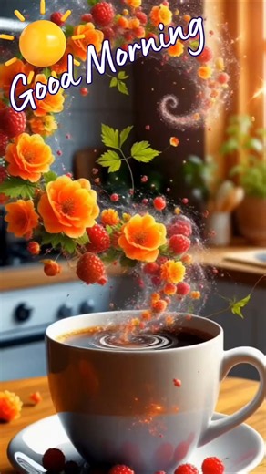 Good morning🌹 Morning nature✨Start a new day brightly🔅Summer melody