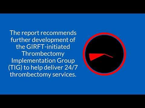 The GIRFT national report for stroke