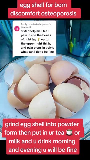 Egg Shell Powder for Bone Discomfort Relief