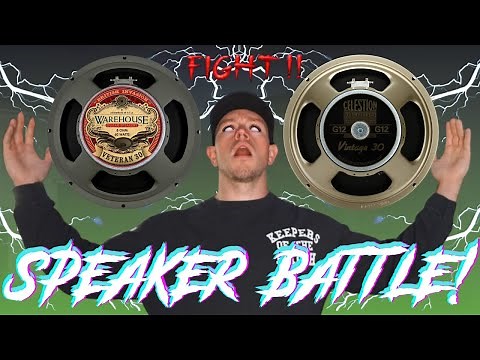 Warehouse Guitar Speakers Veteran 30 Vs Celestion Vintage 30 - High Gain Tones!