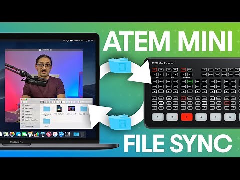How To Sync ATEM Mini Recordings Over A Network | FTP Tutorial