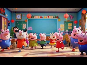Peppa and Friends Learn Korean Greetings