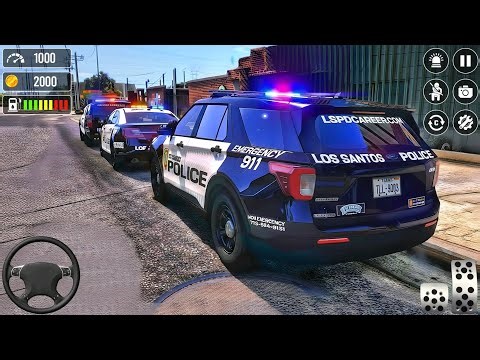 Police Car Chase: Cop Games 3D-US Police "An exciting Police Simulator Experience"