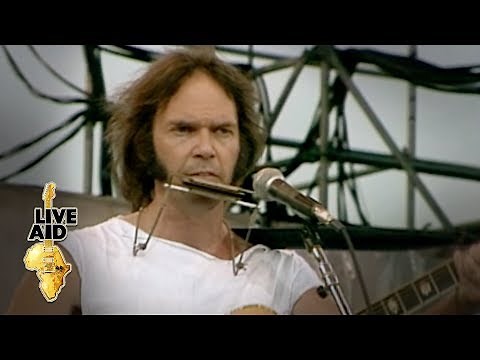 Neil Young - The Needle And The Damage Done (Live Aid 1985)