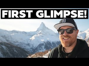 Traveling to Zermatt MY FIRST GLIMPSE of the Matterhorn | The Dream Starts!