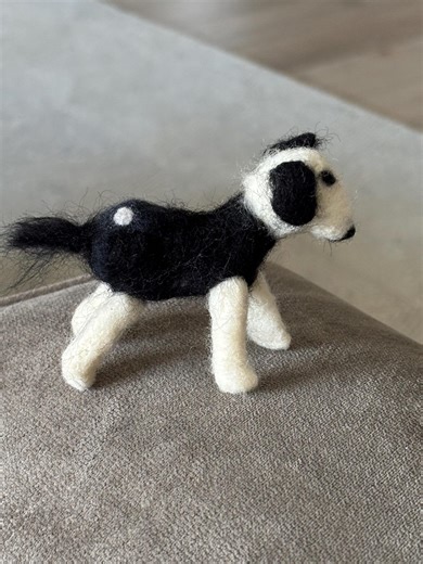 Handmade Needle Felted -dog “bruce” - Etsy