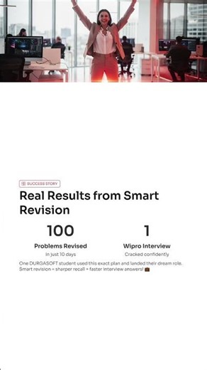 Revise All DSA Topics in 10 Days | Smart Revision Plan | DSA with JAVA Cloud @ DURGASOFT
