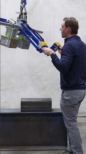 Adjustable Magnet Gripper Tool #liftingsolution #liftingequipment #materiallift