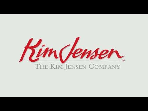 The Kim Jensen Company logo (2022-present)