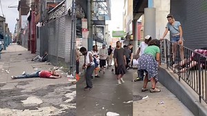 El impactante video que muestra cómo es la calle de los ‘zombies’ en Estados Unidos