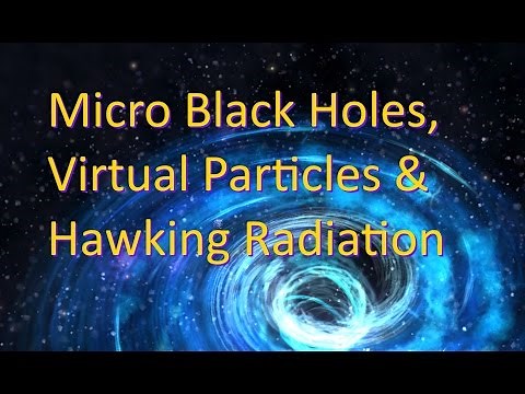 Micro Black Holes, Virtual Particles, and Hawking Radiation