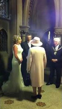 Queen accepts couple's wedding invitation