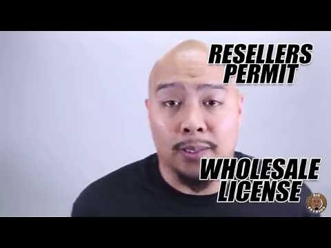 How to Start a Clothing Brand - Getting a Wholesale License