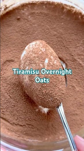 Tiramisu Overnight Oats