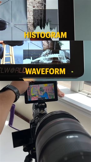 36K views · 315 reactions | Histogram, Waveforms, Zebra, False colors...