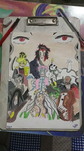 Demon Slayer Art.All demon art. My Most detailed drawing of demon slayer.#anime#animeart#anime#short