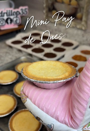 Mini Pay de Queso: receta fácil para 24 piezas