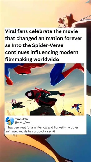 Into the Spider-Verse Changed Animation ForeverWhy Into the Spider-Verse Is Still Unmatched