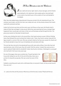 Ghost Story: Reading, Writing & Discussion