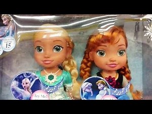 2016 Disney Frozen Singing Sisters Light Up Elsa and Anna Dolls Musical Lights Elsa Toys
