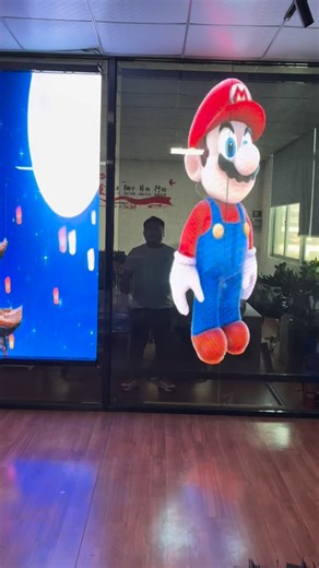 Business｜Creativity｜Branding on Instagram: "🚀 Holographic Transparent LED Screen — 3D Visuals, No Limits Imagine your content floating in mid-air. The Holographic LED Screen offers 3D visuals with high transparency and no borders, making it perfect for futuristic advertising. 🌟 High transparency for natural glass integration 📱 Easy remote control for content updates 💡 Clear & vibrant 3D effects Transform any surface into a holographic masterpiece."