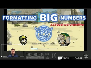 How to format BIG numbers in your game! Up to 10^308 - Demo and Project File
