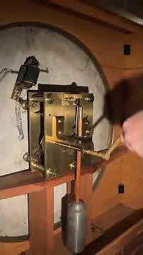 Winding of the Mortlock Chamber clock