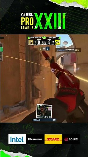 Too EASY for makazze — brutal TRIPLE KILL #esl #epl #cs #cs2