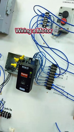 Today we used this ladder diagram to wire up this motor . . . #TWS #electrician #electricianapprentice #electricianschool #tradeschool | Electrical Engine Brake Wiring Diagram