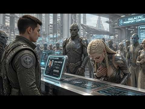 The Alien Woman at Galactic Passport Control Saw My Name and Bowed Before Me in Fear and Respect