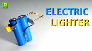 Make a DIY Electric Lighter with Just a Few Parts