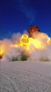 Oxygen tank explosion