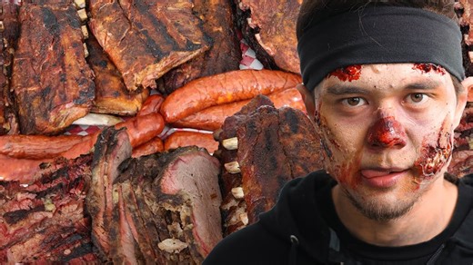 I ate like a zombie for 24 hours 🍖