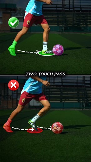 Vikash Hwbm on Instagram: "TWO TOUCH PASS TUTORIAL ⚽️.! . . @vikash_hwbm . . #football #footballskills #soccer #twotouchpass"