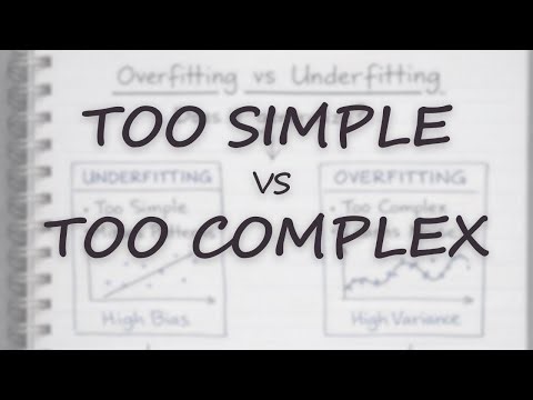 Overfitting vs Underfitting (The Biggest ML Mistake)