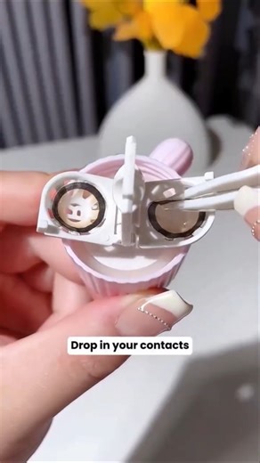 Best way to clean lens to avoid eye infection 🦠. Check it from link in bio. #lenscleaninghacks #yt