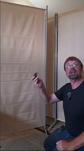 Discover the BEST 4 Panel Room Divider for Filming Backdrops!