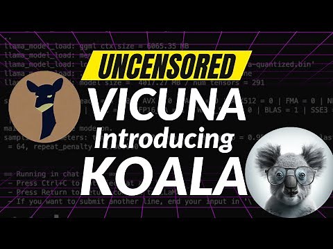 Koala: Relatively Uncensored Vicuna/ChatGPT Alternative [Tutorial]