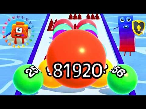 LIVE 🔴 24/7 | Ball Run 2048 Infinity vs Numberblocks Cube Run | Satisfying Ball Games Hub