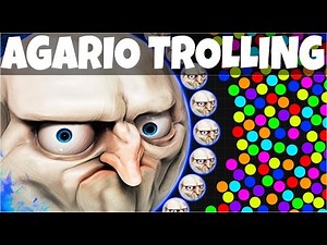 AGARIO Funny Moments | Trolling People In Agar.io #7